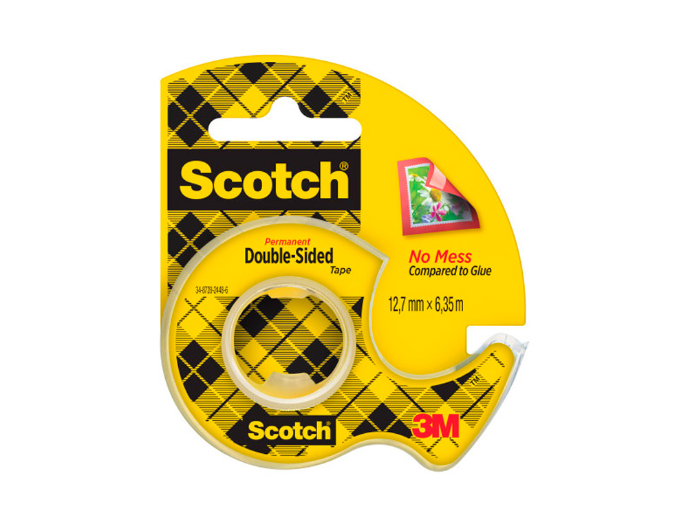 FITA ADESIVA SCOTCH 6,3 MT X 12 MM