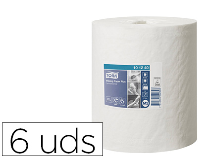 PAPEL SECA MAOS TORK SECAGEM EXTRA LARGURA 215 MM COMPRIMENTO 160 MT 2 FOLHAS PARA DISPENSADOR M2 CENTRAL PACK DE 6 UNI