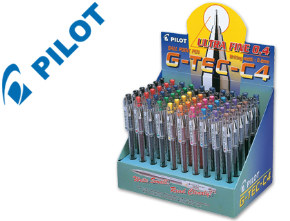 MARCADOR PILOT PONTA AGULHA G-TEC-C4-EXPOSITOR 60 UNIDADES