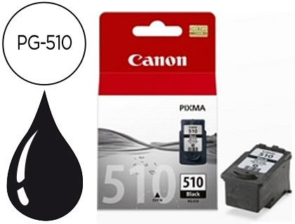 TINTEIRO CANON PG-510 PRETO PIXMA MP240/260/480