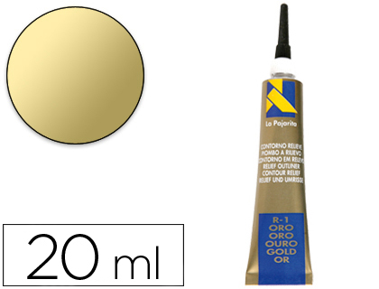 PINTURA PARA CONTORNO OURO R-1 LA PAJARITA