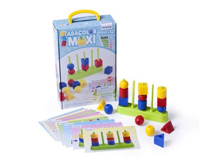 JOGO MINILAND ABACO 5 COLUNA MAXI 15 PECAS