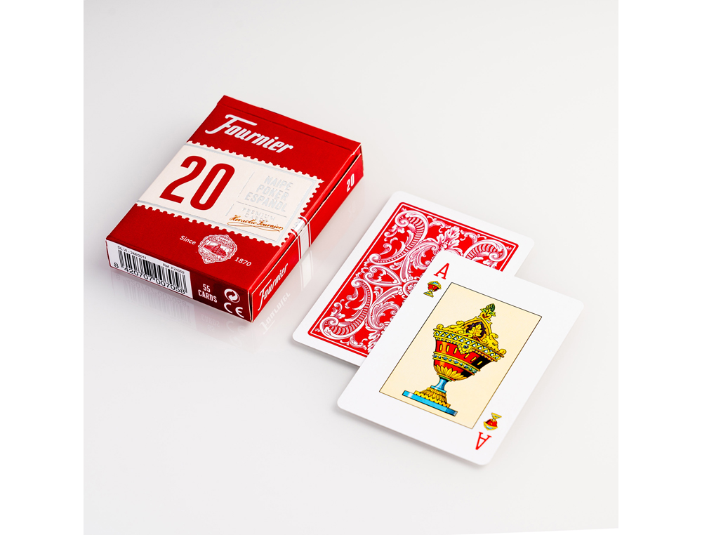 BARALHO DE POKER FOURNIER 20-54