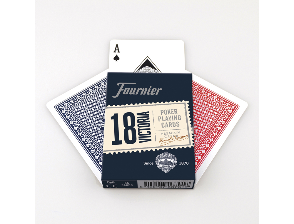 BARALHO FOURNIER POKER INGLES Y BRIDGE -18-55
