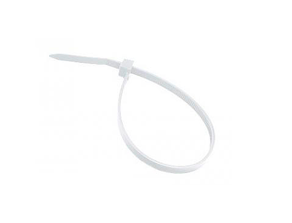 ABRACADEIRA 3M PARA INTERIOR BRANCO 280X3,5 MM BOLSA DE 100 UNIDADES