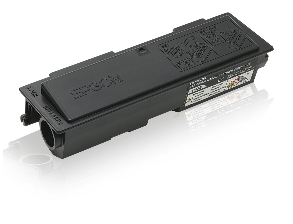 TONER EPSON 0438 ACULASER M2000D / M2000DN / M2000DT / M2000DTN PRETO 3500 PAGINAS