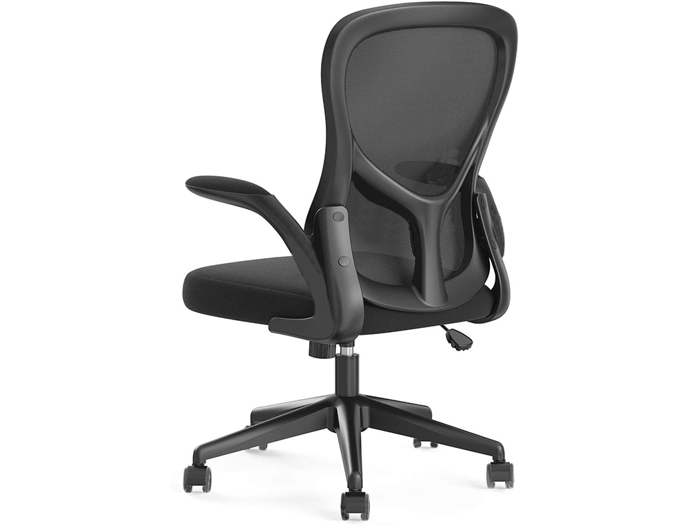 CADEIRA DE ESCRITORIO Q-CONNECT BASE METAL REGULAVEL EM ALTURA 910+75MM ALTURA 610MM LARGURA 550MM PROFUNDIDADE TECIDO P