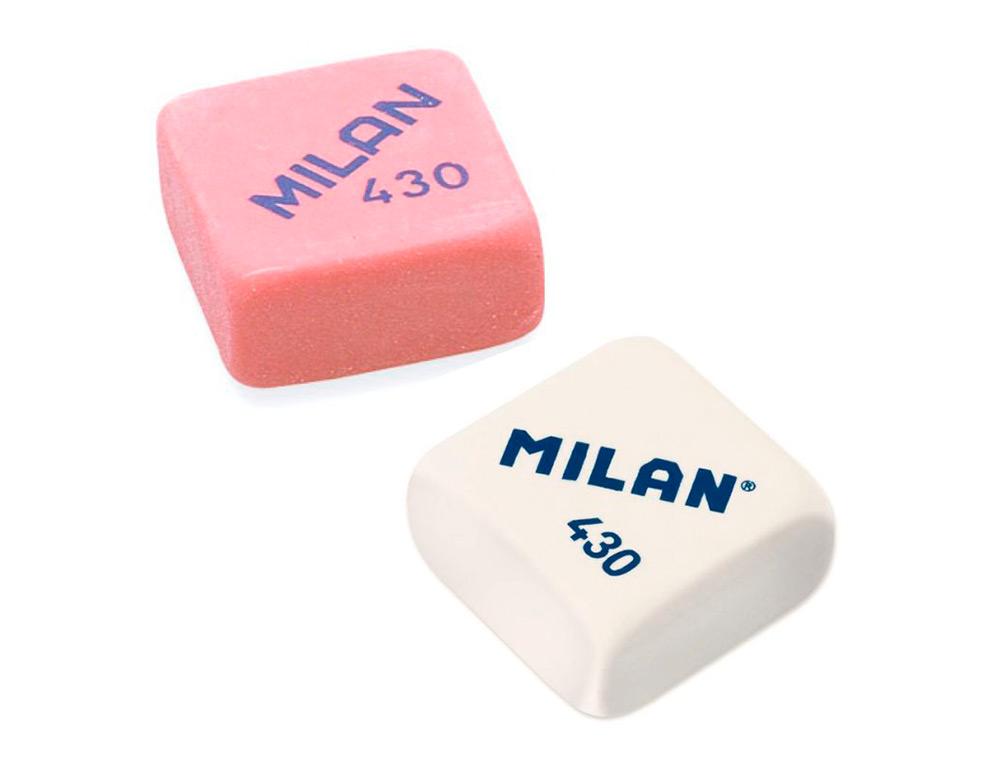 BORRACHA MILAN 430 BLISTER DE 4 UNIDADES