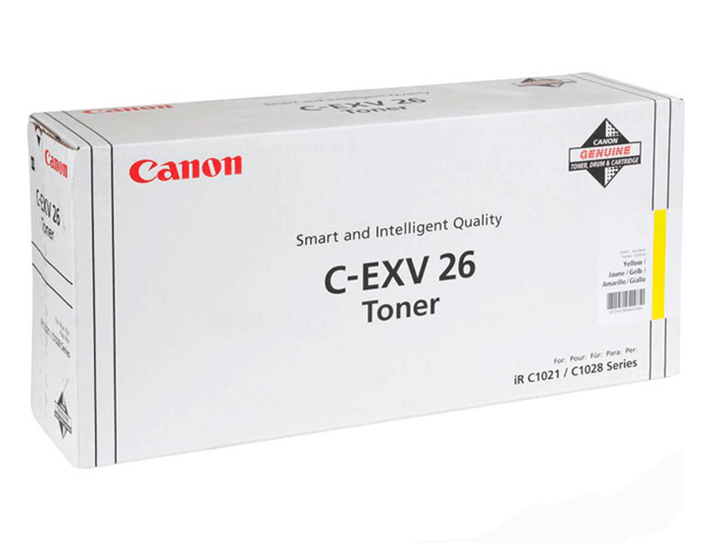 TONER CANON EXV26Y IRC1021I IRC1028I AMARELO