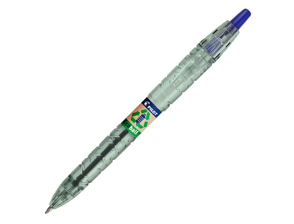 ESFEROGRAFICA PILOT ECOBALL PLASTICO RECICLADO EXPOSITOR DE 60 UNIDADES CORES SORTIDAS + 10 ESFEROGRAFICAS PILOT B2P GEL