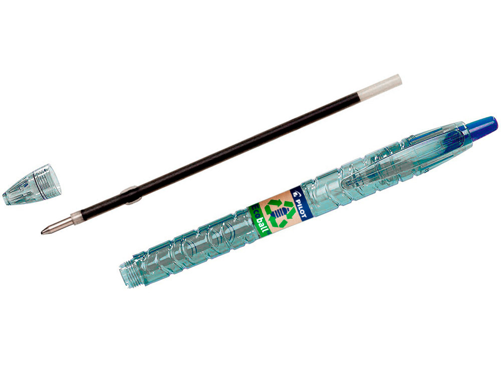 ESFEROGRAFICA PILOT ECOBALL PLASTICO RECICLADO EXPOSITOR DE 60 UNIDADES CORES SORTIDAS + 10 ESFEROGRAFICAS PILOT B2P GEL