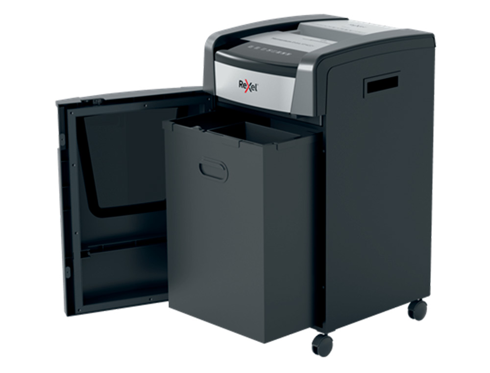 DESTRUIDORA DE DOCUMENTOS REXEL MOMENTUM EXTRA XP516+ CAPACIDADE CORTE 16 F P5 DESTROI AGRAFES CLIPS CD E CARTOES 85 L