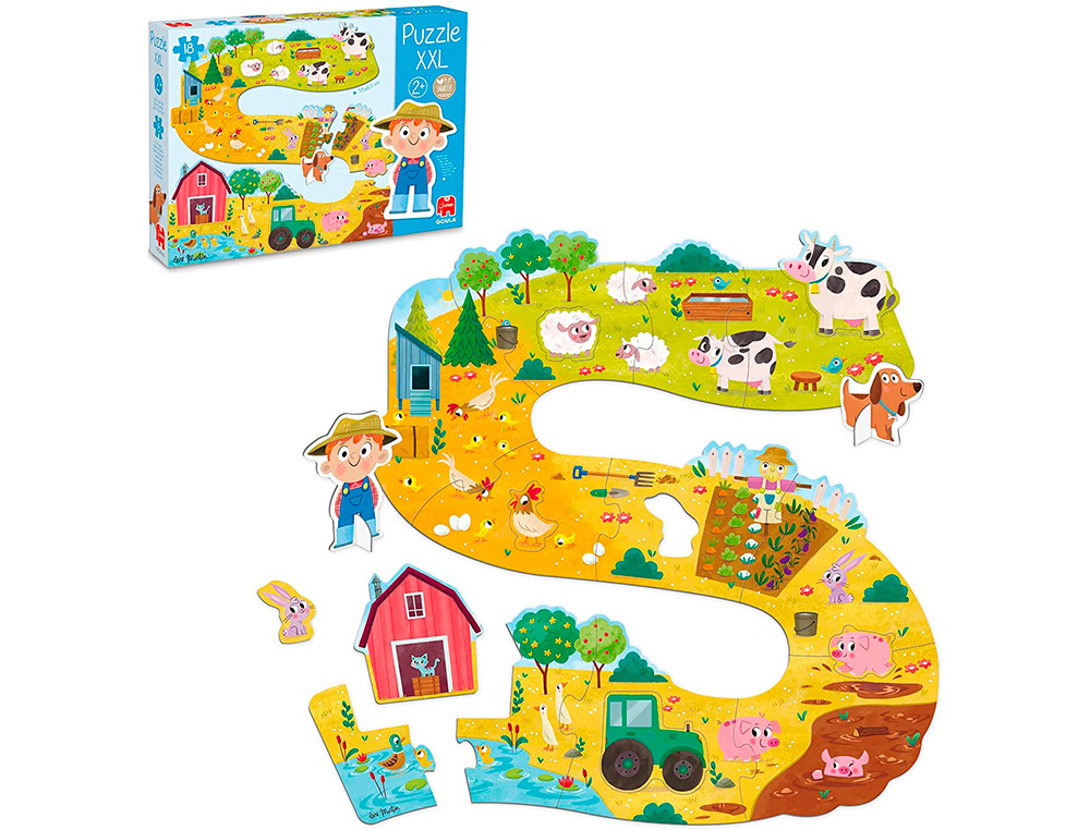 PUZZLE GOULA XXL QUINTAS 18 PECAS