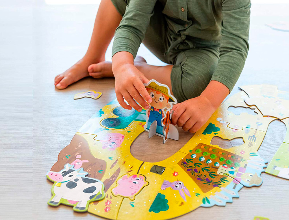 PUZZLE GOULA XXL QUINTAS 18 PECAS