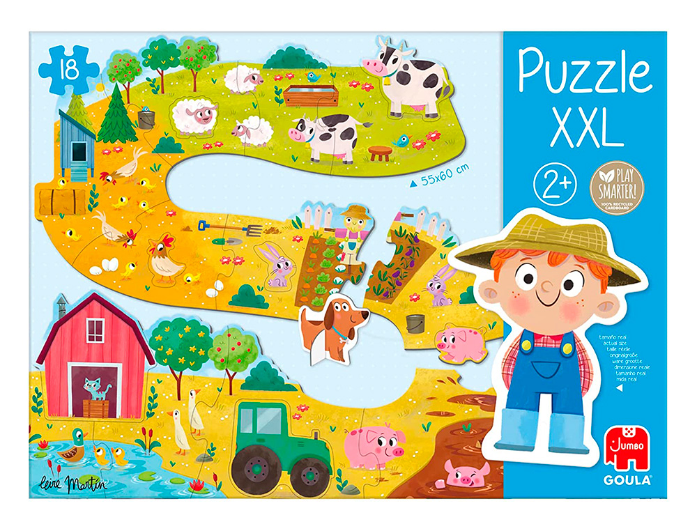 PUZZLE GOULA XXL QUINTAS 18 PECAS