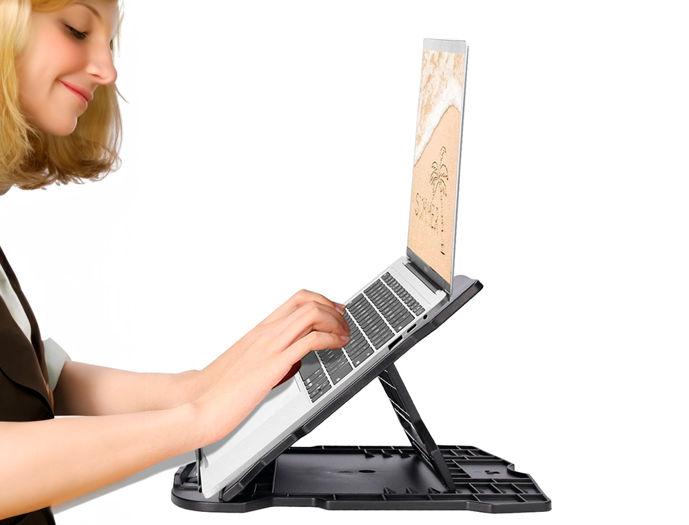 SUPORTE Q-CONNECT PARA PORTATIL ATE 17