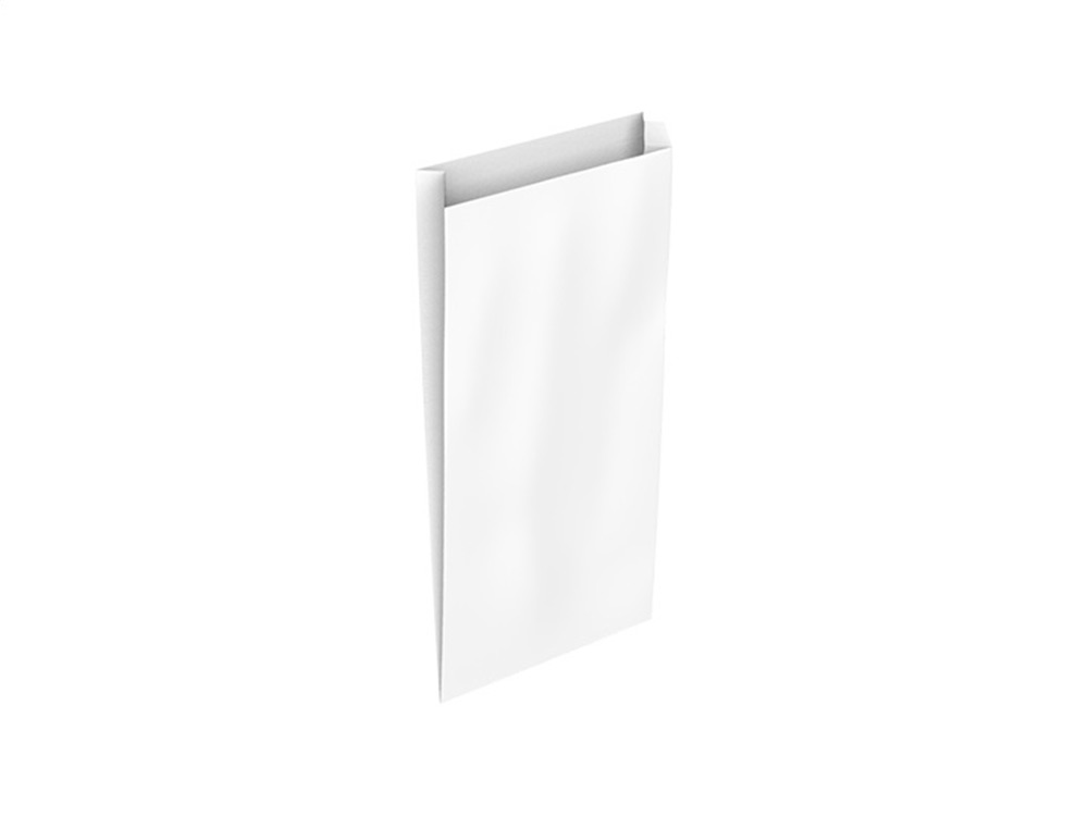 ENVELOPE BASIKA CELULOSE BRANCO COM FOLE S 150X300X60 MM PACK DE 25 UNIDADES