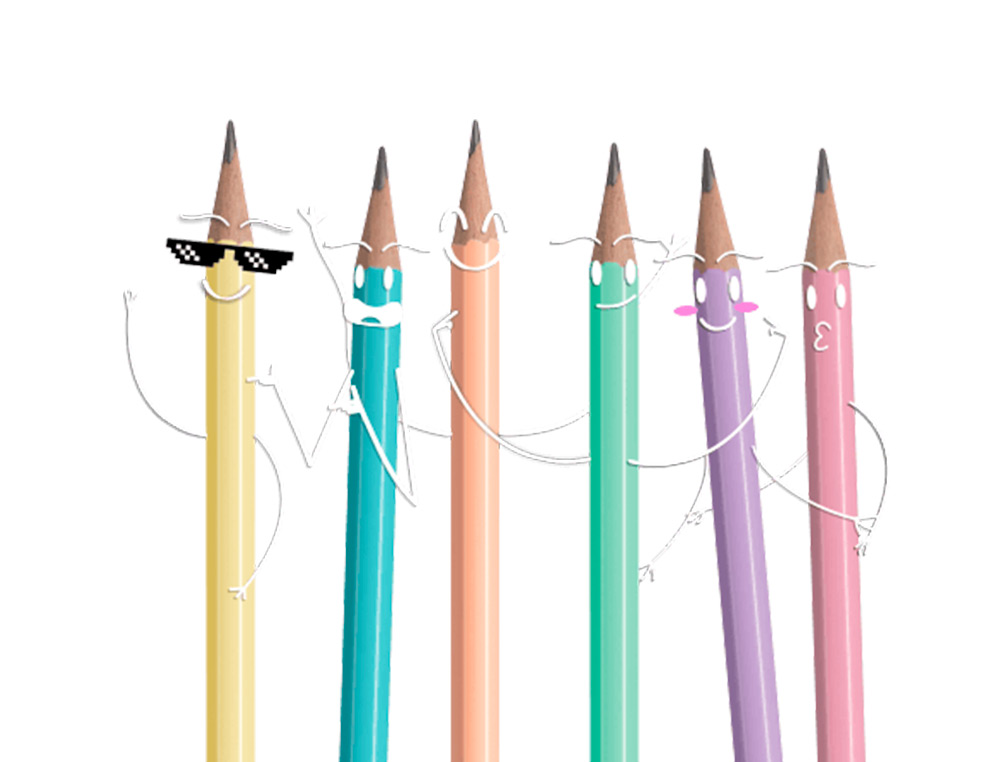 LAPIS DE GRAFITE STABILO SWANO COM BORRACHA MINA 2,2 MM DUREZA HB PESSEGO PASTEL