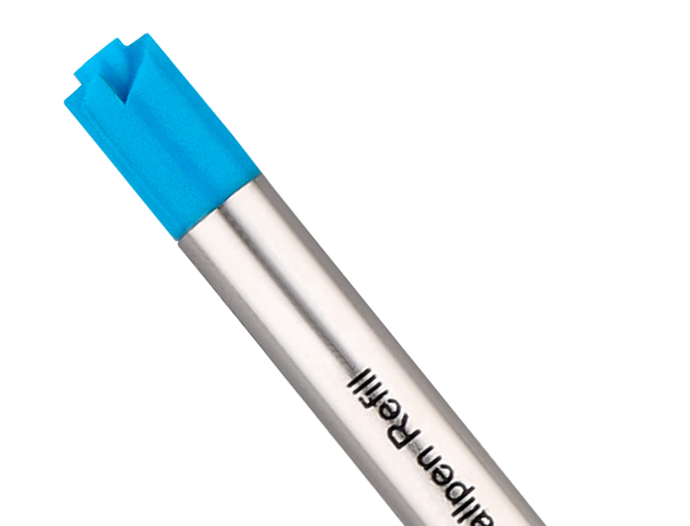 RECARGA ESFEROGRAFICA BELIUS AZUL 0,8 MM CAIXA 3 UNIDADES