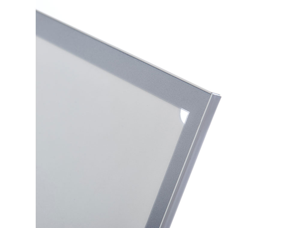 EXPOSITOR ROCADA DE CHAO MAGNETICO ROTATIVO 90 HORIZONTAL/VERTICAL ALTURA AJUSTAVEL DIN A3