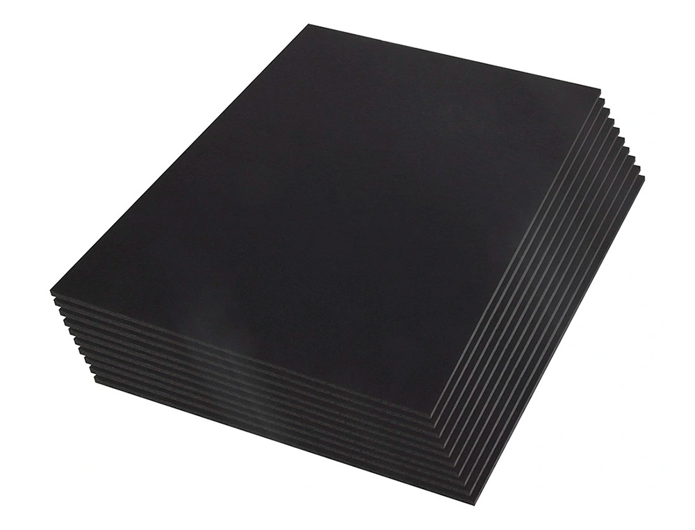 CARTAO K-LINE LIDERPAPEL PRETO DUPLA FACE 70X100CM ESPESSURA 5 MM