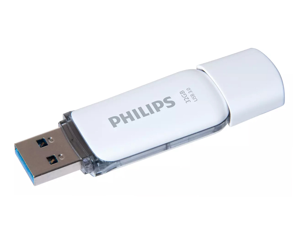 PEN DRIVE USB PHILIPS FLASH USB 3.0 32 GB SNOW GREY