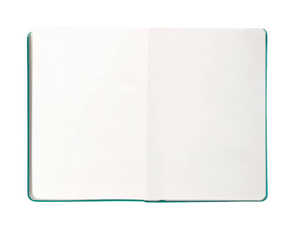 CADERNO COM ELASTICO ANTARTIK NOTES CAPA DURA A4 LISO TURQUESA 100 FOLHAS 80 GR FSC