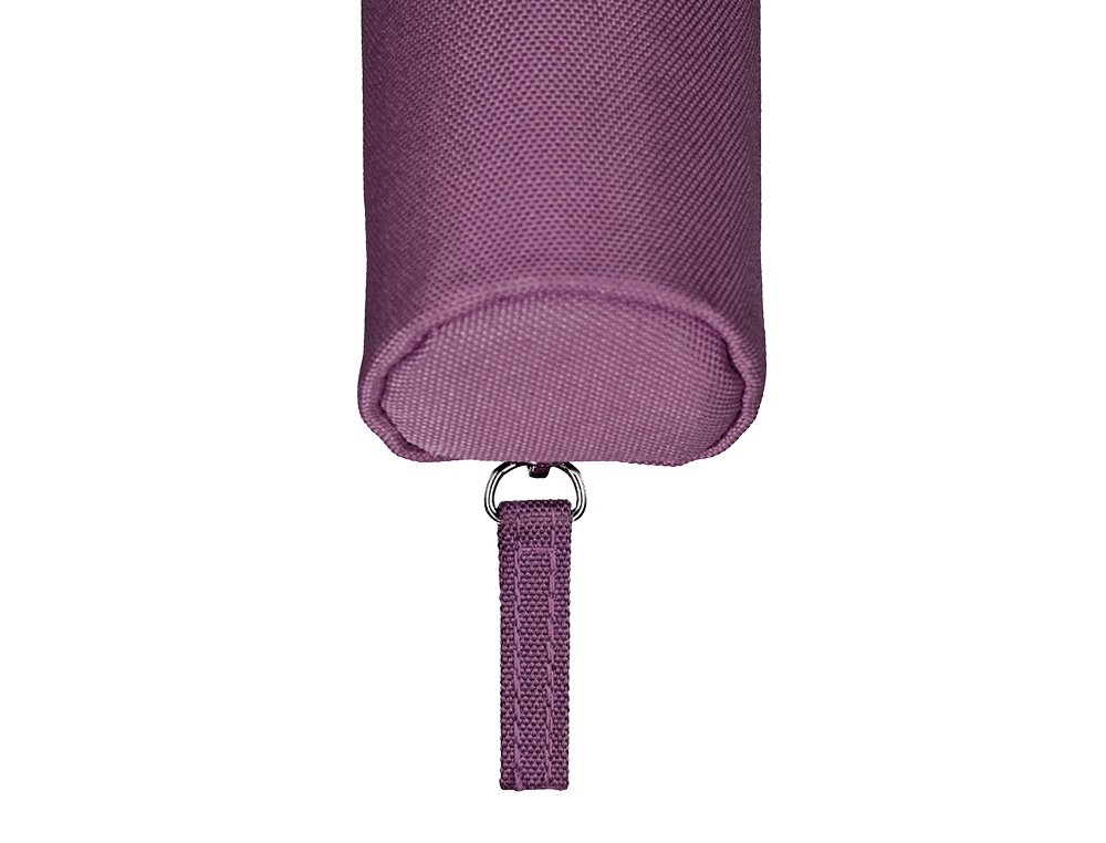 ESTOJO ESCOLAR LIDERPAPEL CILINDRICO ESTREITO 220X45 MM VERMELHO
