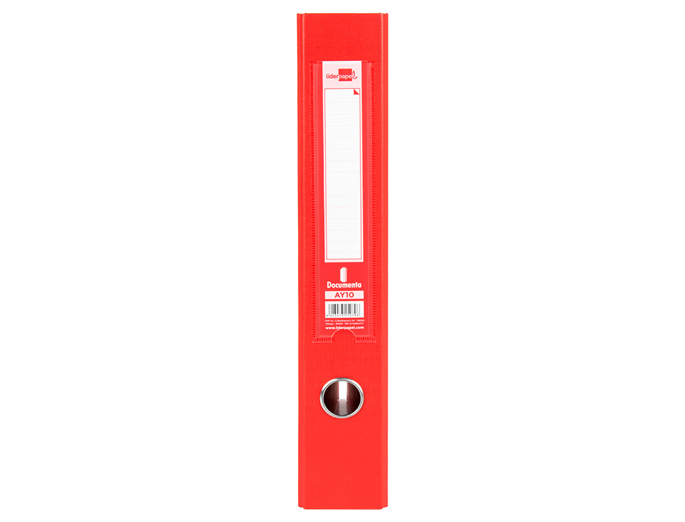 MODULO DE 3 PASTAS DE ARQUIVO LIDERPAPEL 2 ANEIS FOLIO LOMBADA 60 MM VERMELHO