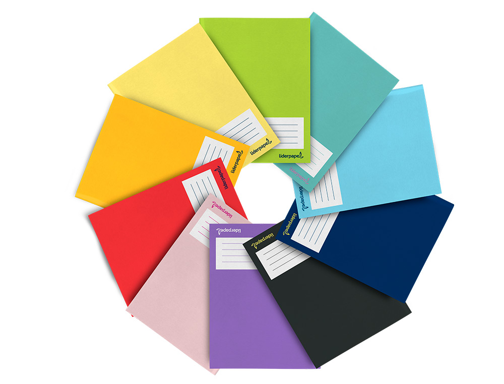 CADERNO ESCOLAR LIDERPAPEL 32 FOLHAS DIN A5 QUADRICULA 4 MM