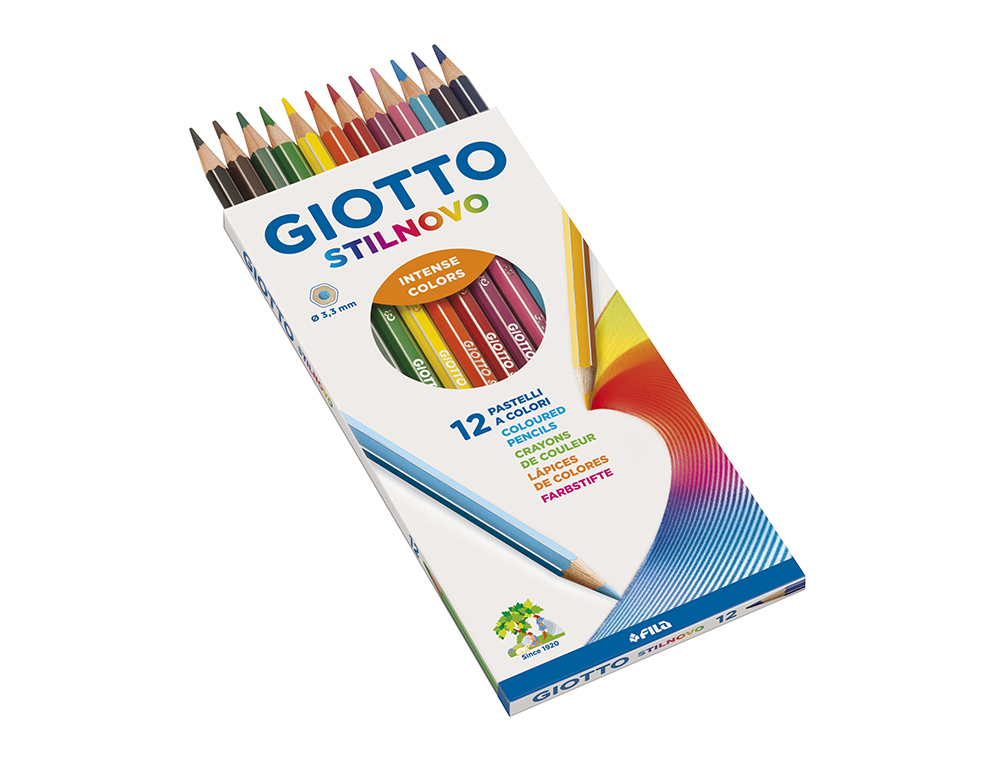LAPIS DE COR GIOTTO STILNOVO 12 UNIDADES
