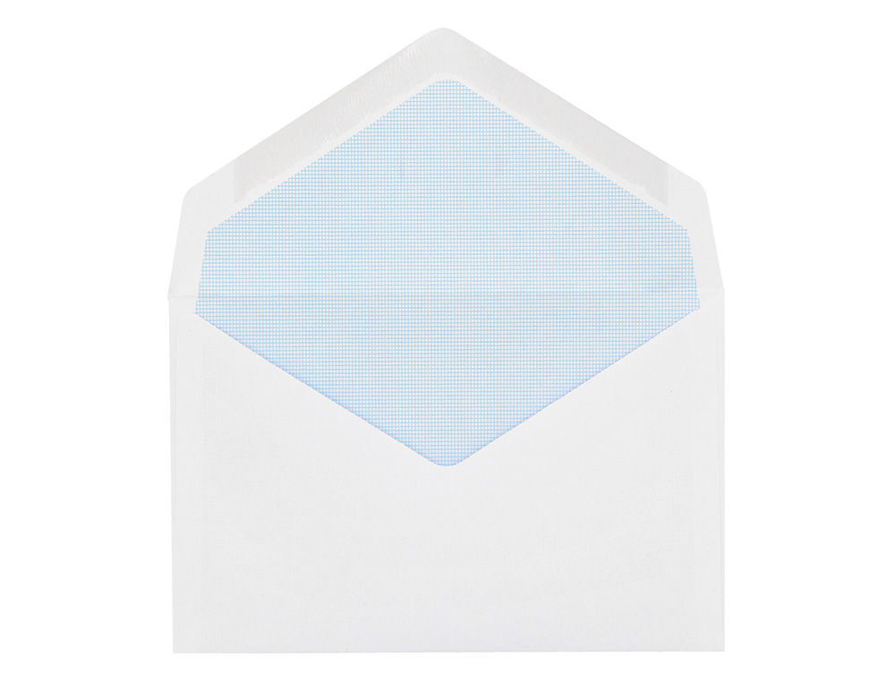 ENVELOPE LIDERPAPEL N.1 MÍNIMO NORMALIZADO BRANCO 95X145MM ENGOMADO PACK DE 500 UNIDADES