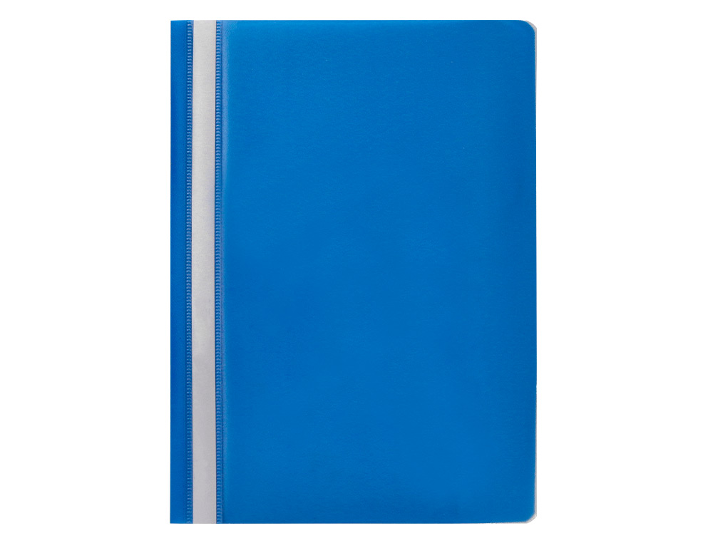 BOLSA DOSSIER Q-CONNECT FASTENER EM PLASTICO DIN A4 AZUL