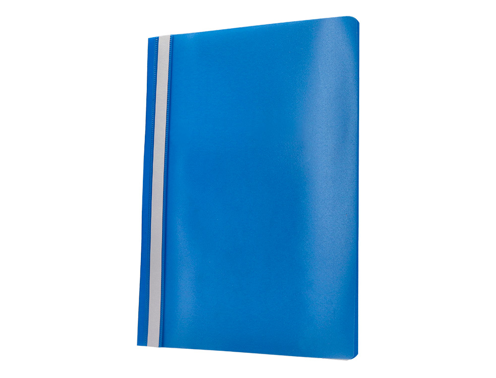 BOLSA DOSSIER Q-CONNECT FASTENER EM PLASTICO DIN A4 AZUL