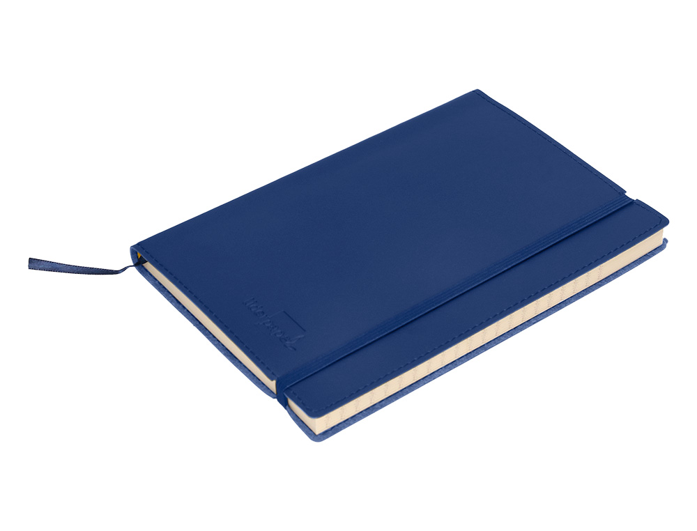 LIVRO APONTAMENTOS LIDERPAPEL QUADRICULADO DIN A5 AZUL