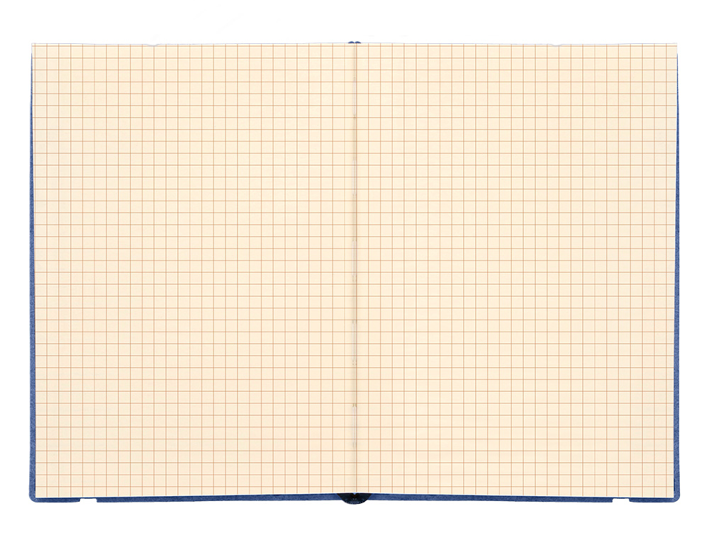 LIVRO APONTAMENTOS LIDERPAPEL QUADRICULADO DIN A5 AZUL