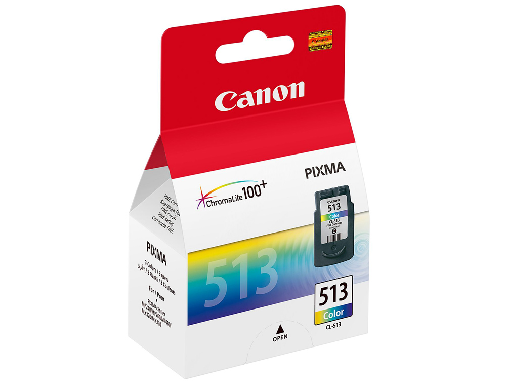 TINTEIRO CANON CL-513 COR PIXMA MP240/260/480 ALTA CAPACIDADE