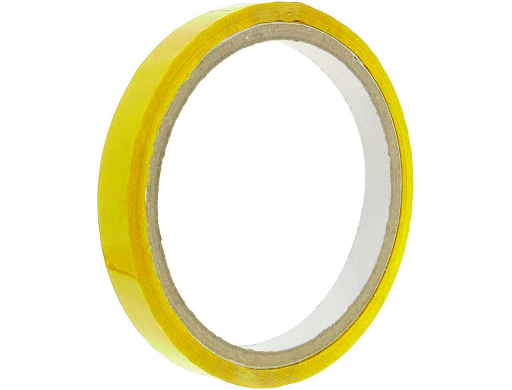FITA ADESIVA Q-CONNECT 66M X 9MM AMARELA PARA FECHAR SACOS