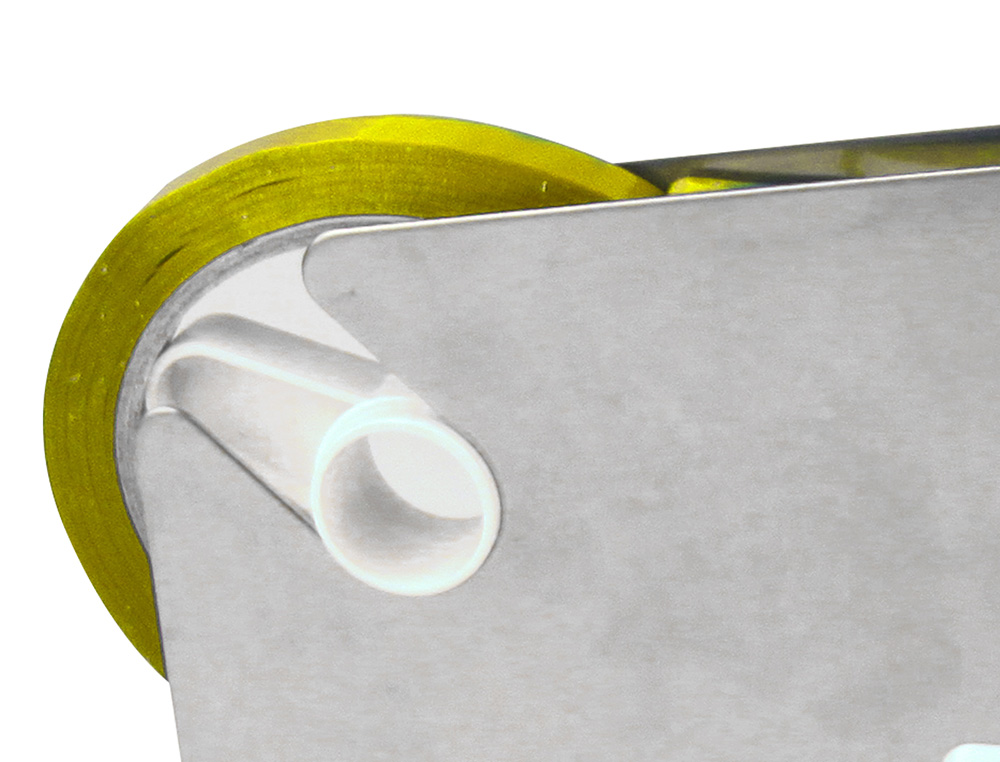 FITA ADESIVA Q-CONNECT 66M X 9MM AMARELA PARA FECHAR SACOS