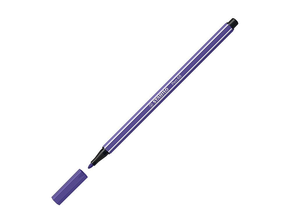 MARCADOR STABILO AGUARELAVEL PEN 68 VIOLETA 1 MM