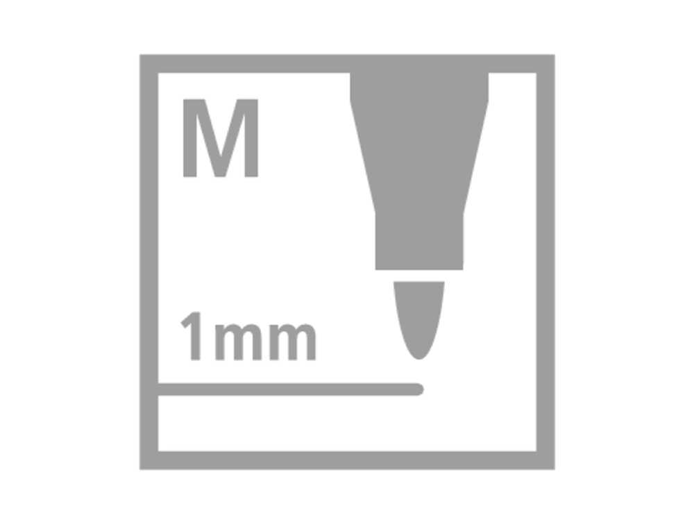 MARCADOR STABILO AGUARELAVEL PEN 68 VIOLETA 1 MM
