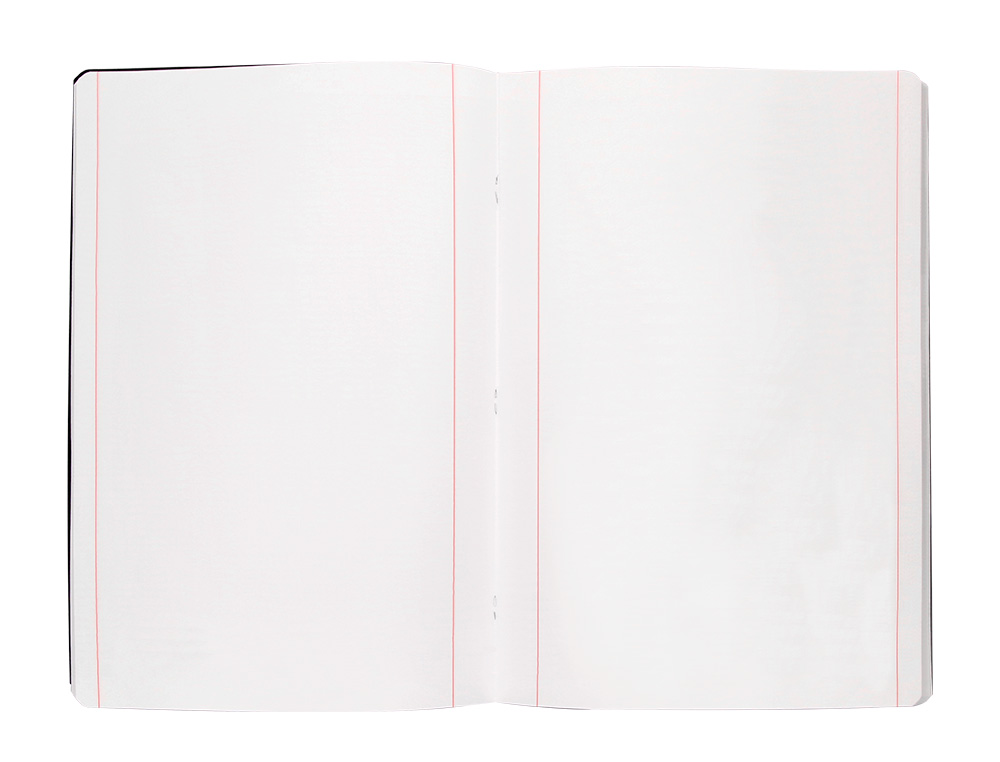 CADERNO AGRAFADO LIDERPAPEL CAPA PRETA DIN A4 80 F LISO 60GR