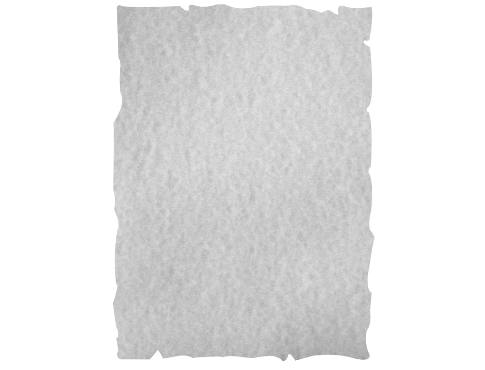 PAPEL DE COR LIDERPAPEL PERGAMINHO COM CANTOS A4 165 GR CINZA EMBALAGEM DE 25 FOLHAS