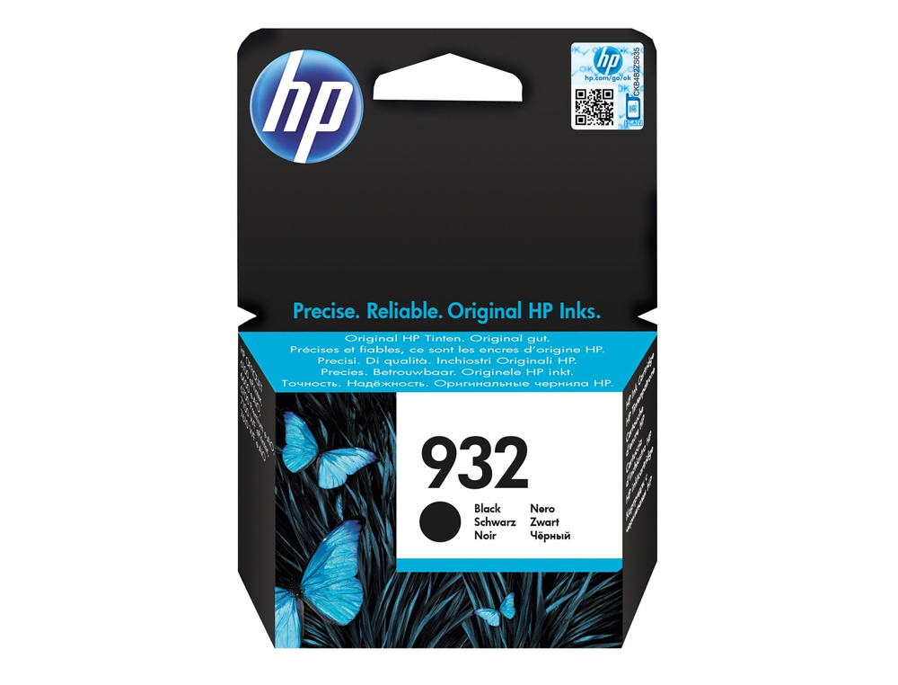 TINTEIRO HP 932 PRETO 825 PAG OFFICEJET 6100/ 6600/ 6700