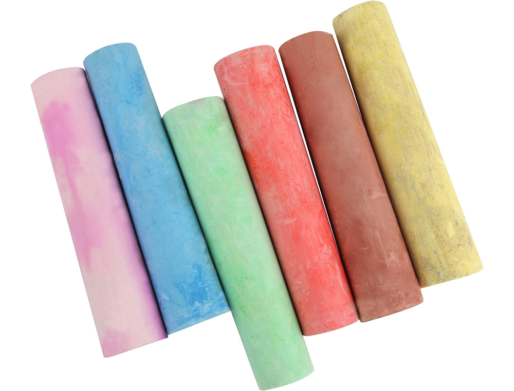 GIZ PARA CHAO LIDERPAPEL CORES SORTIDAS CAIXA 6 UNIDADES