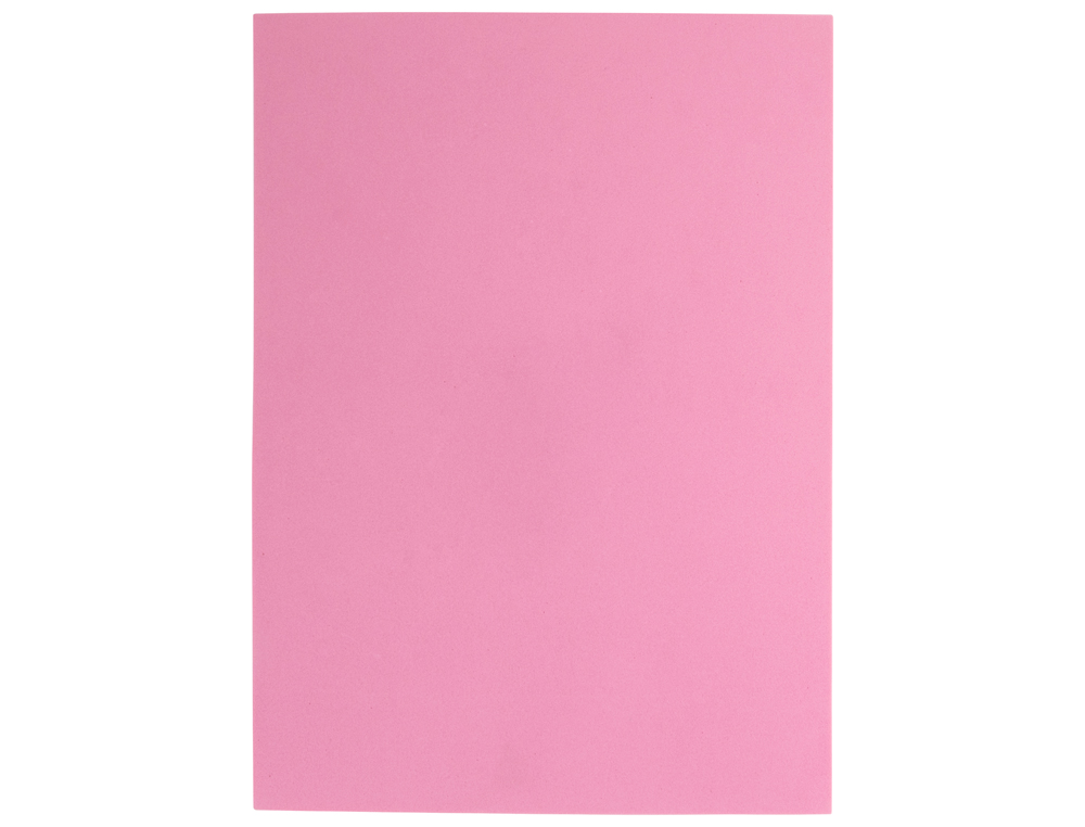 GOMA EVA LIDERPAPEL DIN A4 60 GR ESPESSURA 1,5MM ROSA PACK 10 FOLHAS