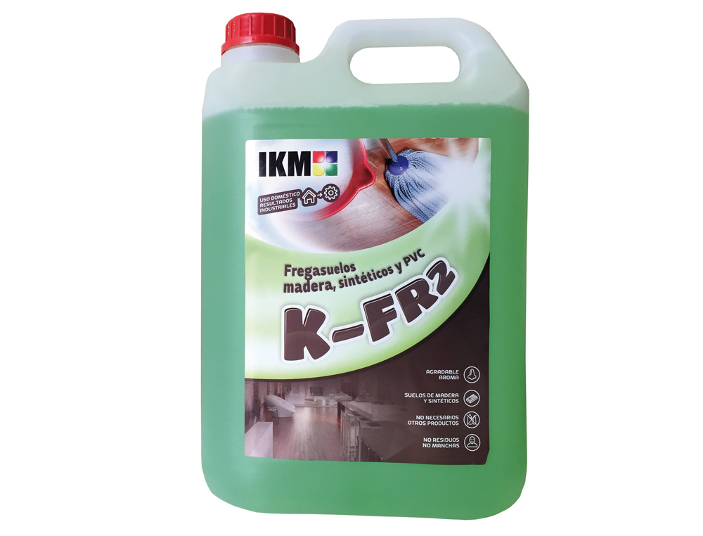 LIMPA CHAO IKM PARA SOLO DE MADEIRA / SINTETICO / PVC GARRAFA DE 5 L