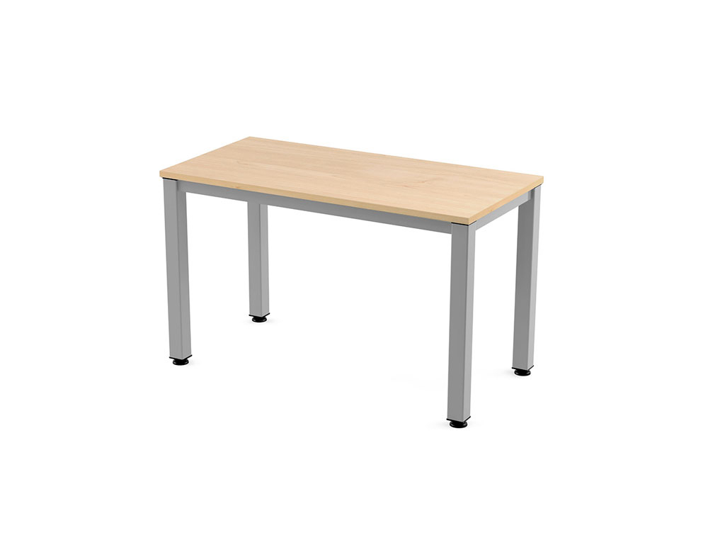 MESA DE ESCRITORIO ROCADA EXECUTIVE 200AD01 ALUMINIO /FAIA 120X60 CM