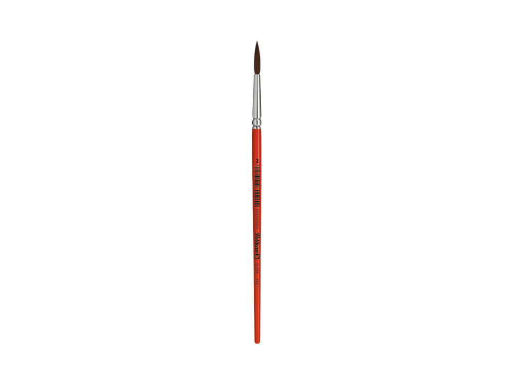PINCEIS AGUARELA PELIKAN SERIE 23 N 2 VIROLA ALUMINIO