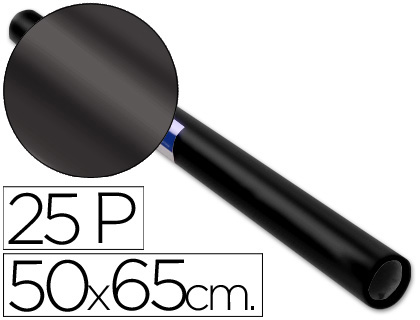 PAPEL LUSTRO SADIPAL 50 X 65 CM 65 GR PRETO